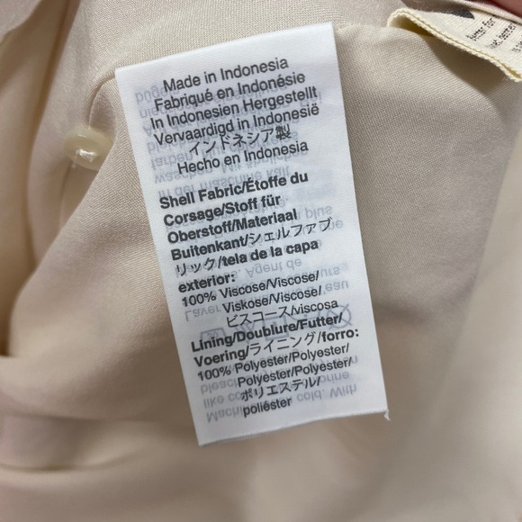 Madewell Floral Dress Womens 0 Short Sleeve Tie Detail Cottagecore - Picture 7 of 10